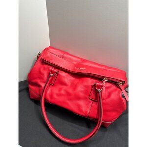 Kate Spade Fremont Place Carmen Gazpacho Red Fold over Handbag